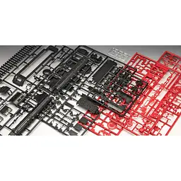 Збірна модель Revell Експрес локомотив BR01 з тендером 2'2 T32 масштаб 1:87, 149 деталей (RVL-02172) - мініатюра 8
