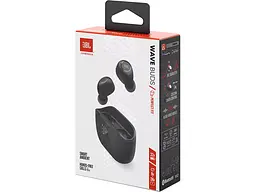Навушники TWS (повністю бездротові) JBL Wave Buds Black (WBUDSBLK) - мініатюра 11