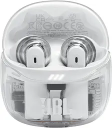 Навушники JBL TWS Tune Flex 2 Ghost White (JBLTFLEX2GWHT) - мініатюра 2