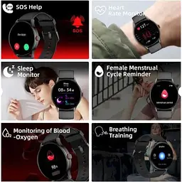 Розумний годинник imilab imiki TG1 Magnetic Strap чорний - мініатюра 4