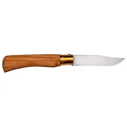 Ніж Old Bear Classic M, 420 steel, Оливковий wood - мініатюра 2