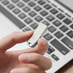 Флешка металлическая Hoco UD4 128 GB Intelligent high-speed USB flash drive - мініатюра 3