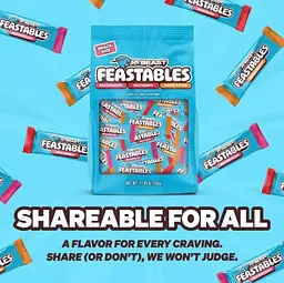 Набір шоколадних батончиків MrBeast Feastables Chocolate Candy Assortment 366 г - мініатюра 2
