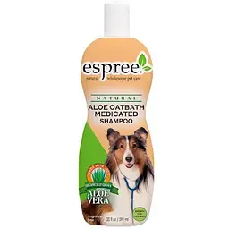 Шампунь з протеїнами вівса та алое при перших проявленнях себореї Espree Aloe Oatbath Medicated Shampoo 355 мл