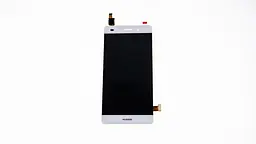 Дисплей для смартфона Huawei P8 Lite (ALE-L21), white (У зборі з тачскріном)(без рамки) - мініатюра 2