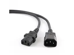 Кабель Cablexpert PC-189 (С13-С14), 3*0.5 мм кв., чорний, 1.8 м