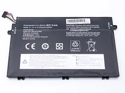 Акумулятор для ноутбука Lenovo 01AV445 ThinkPad E480, E485, E490, E590, E580, E585, E595, R480, R580 Series (L17L3P51) (11.1V 4100 mAh 45Wh) - мініатюра 2