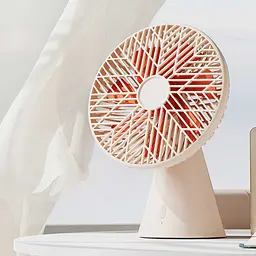 Портативний вентилятор Xiaomi Sothing Forest Desktop Fan (DSHJ-S-1907) Beige - мініатюра 2