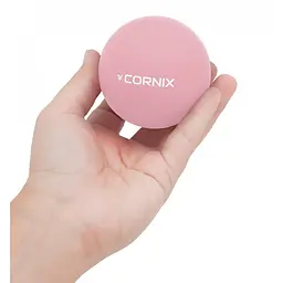 Масажний м'яч Cornix Lacrosse Ball 6.3 см XR-0121 Pink - мініатюра 2