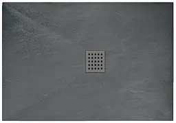 Душовий піддон Rea grey Rock 80x100 REA-K4582, Сірий