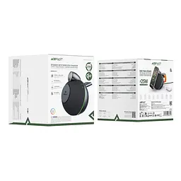 Портативна колонка ACEFAST K10 Air speaker with wireless charger Metal Grey - мініатюра 8