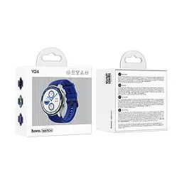 Смарт-годинник Hoco Y24 Amoled Smart Sports Watch (call version) Silver - мініатюра 6