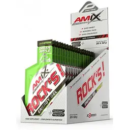 Ізотонік Amix Performance Rock´s Gel with caffeine зелене яблуко 32 г - мініатюра 2