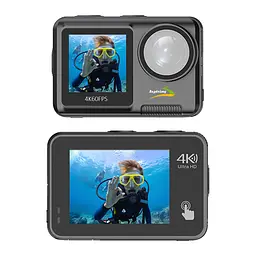 Екшн-камера Aspiring Repeat 4 Ultra HD 4K Dual Screen - мініатюра 4