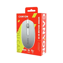 Мишка Canyon M-10 USB Dark Grey (CNE-CMS10DG) - мініатюра 6