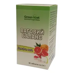 Ваговий Баланс - Бажана вага GreenSet  90 таблеток