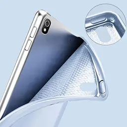 Чохол-книжка BeCover Tri Fold Soft TPU Silicone для Apple iPad Air 4 10.9 2020/2021 Light Blue (708782) - мініатюра 3