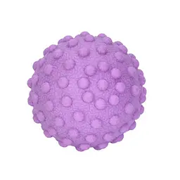 М'яч масажний для йоги/фітнесу MS 4191Violet текстурний, TPR, 5 см, 65 грам