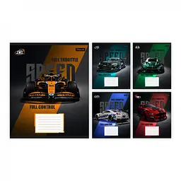 Набір зошитів 1 Вересня Nitro Speed лінія 36 аркушів 15 шт 768999