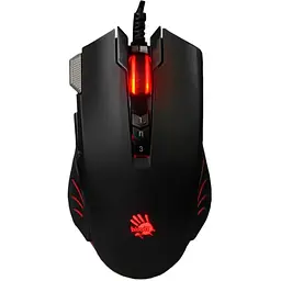 Миша A4Tech V9MA Activated Black, Optical, USB, Bloody, 4000 dpi, Extra Fire Button, підсвічування