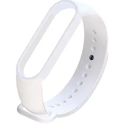 Ремінець для фітнес-браслета Lemfo для Xiaomi Mi Band 5 і 6 білий