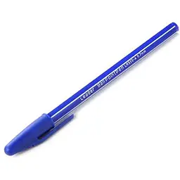 Ручка кулькова LEADER синій LR-555,