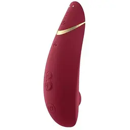 Вакуумний кліторальний стимулятор Womanizer Premium 2 Bordeaux - мініатюра 3