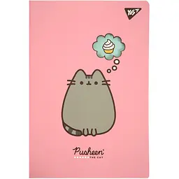 Зошит А4 Yes Pusheen з висічкою 40 аркушів у клітинку (681856)