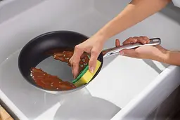 Сковорода Gorenje 24см антипригарне покриття чорний - мініатюра 7