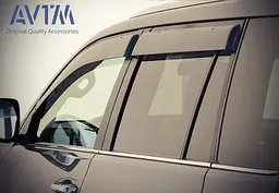 Дефлектори вікон вітровики для Toyota Land Cruiser Prado 150/Lexus GX460 2009- (широкі)