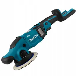 Шліфмашина полірувальна 2-х режимна акумуляторна Makita DPO600Z (150 мм, 1600-6800 хв-1, BL, LXT, без акумуляторів та зарядного пристрою) - мініатюра 2