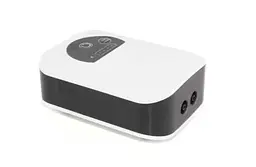 Компресор для акваріума SunSun CP-602 двоканальний на акумуляторі 1.5 Вт 2 л/хв до 200 л