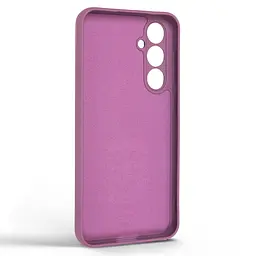 Силиконовый чехол для Samsung Galaxy S23 FE 5G (SM-S711), Icon Ring, фиолетовый, панель-накладка, с кольцом-подставкой на 360°, противоударный, возможность использования магнитных держателей, ArmorStandart (ARM72791) - мініатюра 2