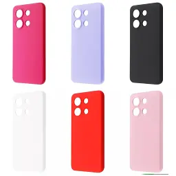 Чохол-накладка Wave Full Silicone Cover для Xiaomi Redmi Note 13 Pro 4G/Poco M6 Pro 4G White - мініатюра 2