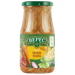 Салат Овочева мозаїка Верес 490 г