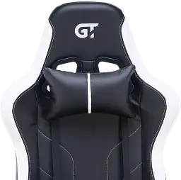 Геймерське крісло GT Racer чорне з білим (X-2528 Black/White) - мініатюра 10