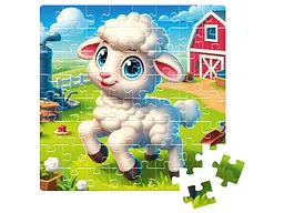 Пазли VLADI TOYS Спритна овечка DT1234-22 - мініатюра 3