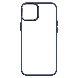Чехол для Apple iPhone 14 Plus, Unit, синий, прозрачный противоударный чехол-накладка из TPU и поликарбоната (PC), с защитными бортиками, защита всего корпуса от ударов и царапин, ArmorStandart (ARM62486)