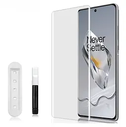 Захисне скло DK для OnePlus 12R/Ace 3/Ace 3 Pro UV Curved 014478 clear - мініатюра 4