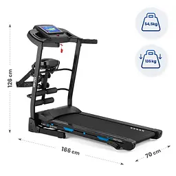 Бігова доріжка GYMTEK XTM500 з масажером - мініатюра 9