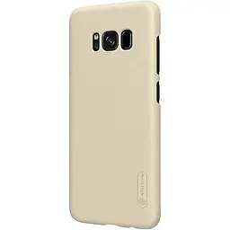 Чохол-накладка Nillkin Super Frosted Shield Samsung Galaxy S8+ G955 Gold - мініатюра 4