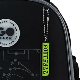 Рюкзак GoPack Education 165S Football Fan Чорно-сірий (GO26-165S-4) - мініатюра 14