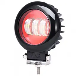 Світлодіодна додаткова LED фара Кругла D115х60 mm/30W/10Wх3 Далекий 1 шт.
