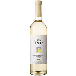 Вино Villa Tinta Sukholimanskiy, 12%, біле, сухе, 0,75 л (8000018914808) - мініатюра 2