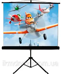 Екран мобільний з триногами Walfix SNT-4, діагональ: 120", 240х180 см 4:3