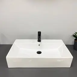 Умивальник VBI Padua 70 white накладний підвісний VBI-012203, Білий - мініатюра 3