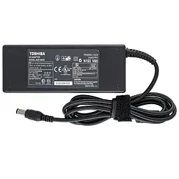 Блок живлення для ноутбука TOSHIBA 15V, 6A, 90W, 6.3x3.0мм, 3hole, black (без кабеля!)