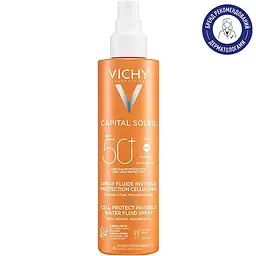 Сонцезахисний водостійкий спрей-флюїд Vichy Capital Soleil для тіла SPF50+ 200 мл (MB494300) - мініатюра 2