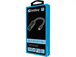 Перехідник Sandberg USB-C to SATA USB 3.1 Gen.2 (136-37) - мініатюра 2