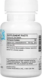 Селен Selenium 200 mcg (L-Selenomethionine) 60 caps Thorne vit0004967 - мініатюра 2